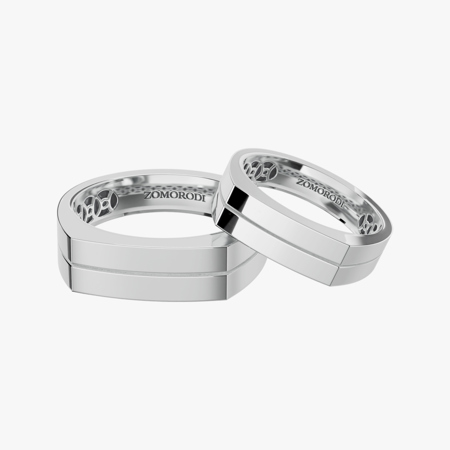 Manifest 18K Gold Matching Wedding Rings